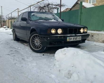 Синий БМВ 5 Серия, объемом двигателя 2.5 л и пробегом 400 тыс. км за 2150 $, фото 17 на Automoto.ua