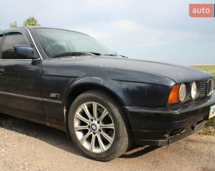 Синий БМВ 5 Серия, объемом двигателя 2 л и пробегом 900 тыс. км за 2300 $, фото 5 на Automoto.ua