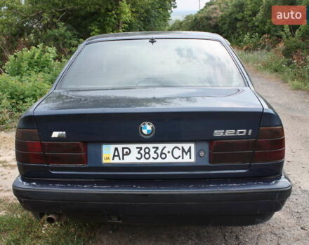 Синий БМВ 5 Серия, объемом двигателя 2 л и пробегом 900 тыс. км за 2300 $, фото 2 на Automoto.ua