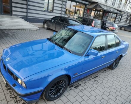 Синий БМВ 5 Серия, объемом двигателя 2 л и пробегом 325 тыс. км за 2500 $, фото 7 на Automoto.ua