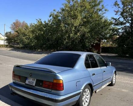 Синий БМВ 5 Серия, объемом двигателя 2 л и пробегом 600 тыс. км за 2600 $, фото 3 на Automoto.ua