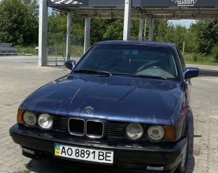 Синій БМВ 5 Серія, об'ємом двигуна 2 л та пробігом 500 тис. км за 1900 $, фото 2 на Automoto.ua