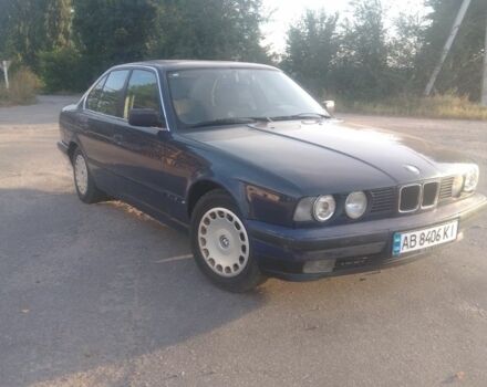 Синий БМВ 5 Серия, объемом двигателя 2 л и пробегом 303 тыс. км за 2500 $, фото 5 на Automoto.ua