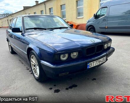 Синий БМВ 5 Серия, объемом двигателя 2 л и пробегом 670 тыс. км за 2800 $, фото 7 на Automoto.ua