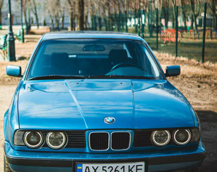 Синий БМВ 5 Серия, объемом двигателя 1.99 л и пробегом 320 тыс. км за 6000 $, фото 11 на Automoto.ua