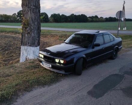 Синий БМВ 5 Серия, объемом двигателя 2.5 л и пробегом 488 тыс. км за 2000 $, фото 2 на Automoto.ua