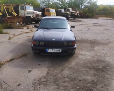 Синий БМВ 5 Серия, объемом двигателя 1.8 л и пробегом 1000 тыс. км за 3000 $, фото 7 на Automoto.ua