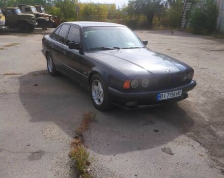 Синий БМВ 5 Серия, объемом двигателя 1.8 л и пробегом 1000 тыс. км за 3000 $, фото 5 на Automoto.ua