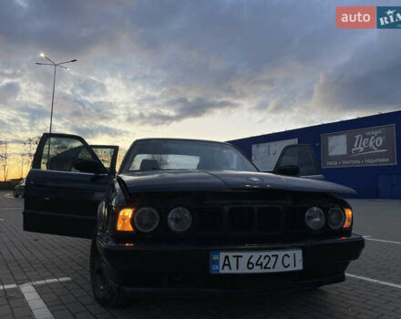 Синий БМВ 5 Серия, объемом двигателя 1.8 л и пробегом 377 тыс. км за 1350 $, фото 8 на Automoto.ua