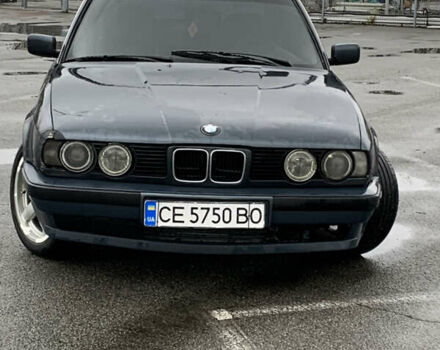 Синий БМВ 5 Серия, объемом двигателя 2.5 л и пробегом 380 тыс. км за 2699 $, фото 2 на Automoto.ua