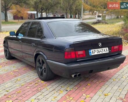 Синий БМВ 5 Серия, объемом двигателя 2 л и пробегом 420 тыс. км за 3500 $, фото 5 на Automoto.ua