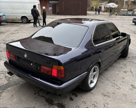 Синий БМВ 5 Серия, объемом двигателя 2 л и пробегом 500 тыс. км за 3750 $, фото 12 на Automoto.ua