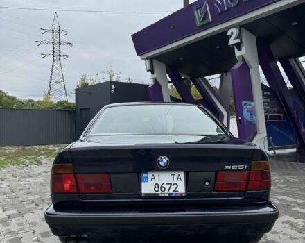 Синий БМВ 5 Серия, объемом двигателя 2 л и пробегом 490 тыс. км за 4300 $, фото 4 на Automoto.ua