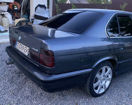 Синий БМВ 5 Серия, объемом двигателя 2.5 л и пробегом 470 тыс. км за 3000 $, фото 1 на Automoto.ua