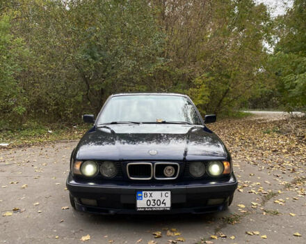 Синій БМВ 5 Серія, об'ємом двигуна 3 л та пробігом 350 тис. км за 5500 $, фото 4 на Automoto.ua