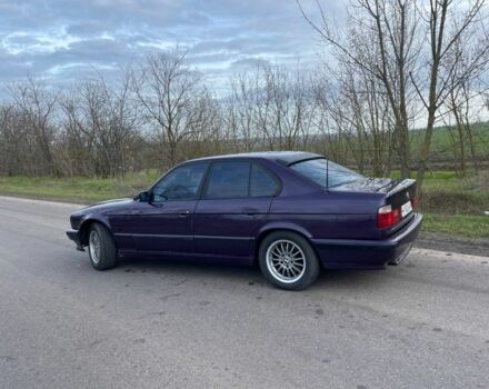 Синий БМВ 5 Серия, объемом двигателя 2.5 л и пробегом 111 тыс. км за 3200 $, фото 5 на Automoto.ua