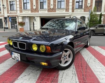 Синий БМВ 5 Серия, объемом двигателя 2 л и пробегом 496 тыс. км за 4100 $, фото 6 на Automoto.ua