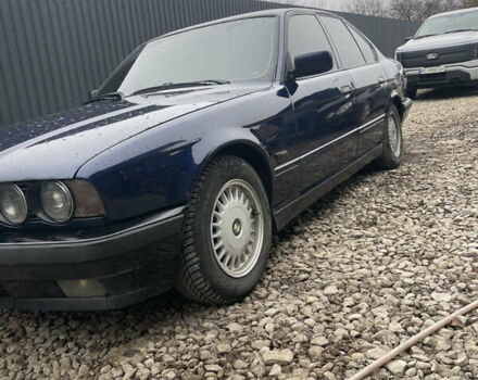 Синий БМВ 5 Серия, объемом двигателя 2.5 л и пробегом 552 тыс. км за 3500 $, фото 5 на Automoto.ua