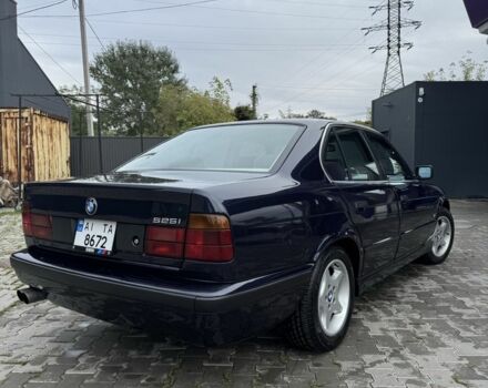 Синий БМВ 5 Серия, объемом двигателя 2 л и пробегом 490 тыс. км за 4300 $, фото 1 на Automoto.ua