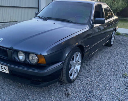 Синий БМВ 5 Серия, объемом двигателя 2.5 л и пробегом 470 тыс. км за 3000 $, фото 2 на Automoto.ua