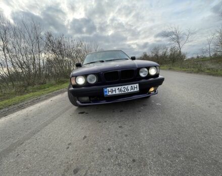 Синий БМВ 5 Серия, объемом двигателя 2.5 л и пробегом 111 тыс. км за 3200 $, фото 2 на Automoto.ua