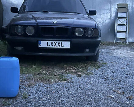 Синий БМВ 5 Серия, объемом двигателя 2.5 л и пробегом 552 тыс. км за 3500 $, фото 14 на Automoto.ua