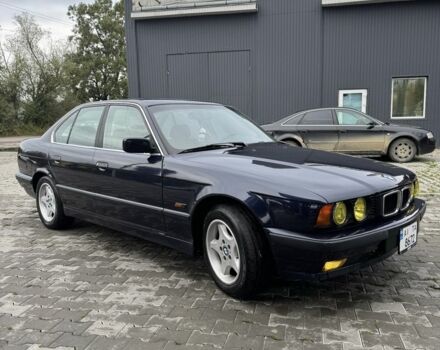 Синий БМВ 5 Серия, объемом двигателя 2 л и пробегом 490 тыс. км за 4300 $, фото 3 на Automoto.ua