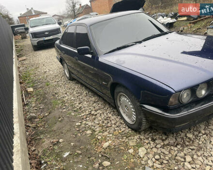 Синий БМВ 5 Серия, объемом двигателя 2.5 л и пробегом 552 тыс. км за 3500 $, фото 2 на Automoto.ua