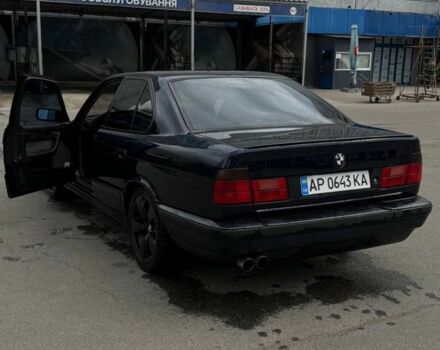 Синий БМВ 5 Серия, объемом двигателя 2 л и пробегом 437 тыс. км за 3200 $, фото 2 на Automoto.ua