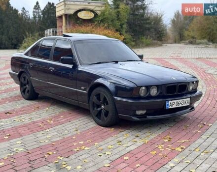 Синий БМВ 5 Серия, объемом двигателя 2 л и пробегом 420 тыс. км за 3500 $, фото 2 на Automoto.ua