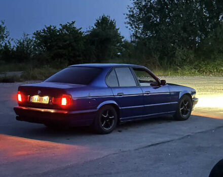 Синий БМВ 5 Серия, объемом двигателя 3 л и пробегом 307 тыс. км за 3000 $, фото 2 на Automoto.ua