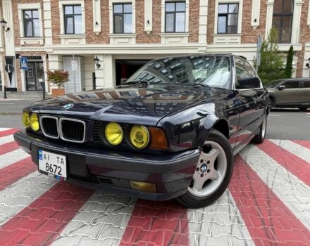 Синий БМВ 5 Серия, объемом двигателя 2 л и пробегом 496 тыс. км за 4100 $, фото 7 на Automoto.ua