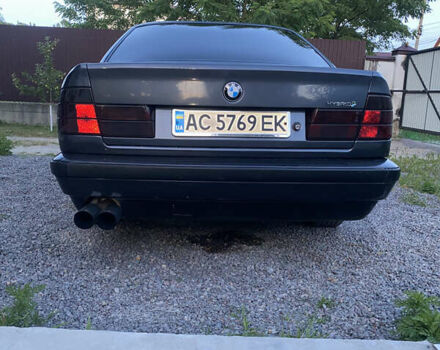 Синий БМВ 5 Серия, объемом двигателя 2.5 л и пробегом 470 тыс. км за 3000 $, фото 4 на Automoto.ua