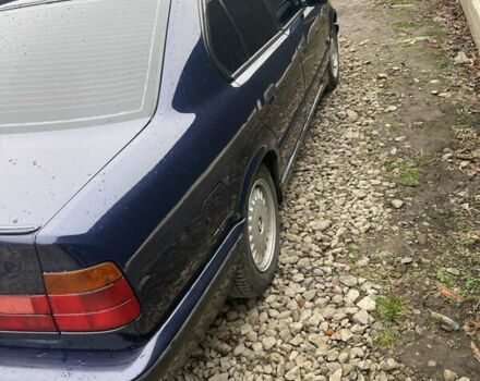 Синий БМВ 5 Серия, объемом двигателя 2.5 л и пробегом 552 тыс. км за 3500 $, фото 3 на Automoto.ua