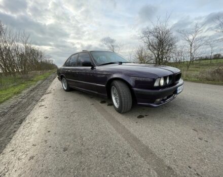 Синий БМВ 5 Серия, объемом двигателя 2.5 л и пробегом 111 тыс. км за 3200 $, фото 1 на Automoto.ua