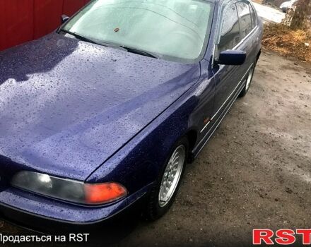 Синий БМВ 5 Серия, объемом двигателя 2 л и пробегом 350 тыс. км за 3000 $, фото 1 на Automoto.ua