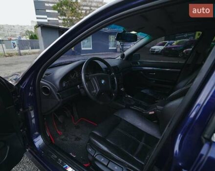 Синий БМВ 5 Серия, объемом двигателя 2.8 л и пробегом 332 тыс. км за 4150 $, фото 10 на Automoto.ua