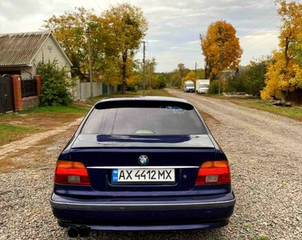 Синий БМВ 5 Серия, объемом двигателя 2.5 л и пробегом 320 тыс. км за 4000 $, фото 4 на Automoto.ua