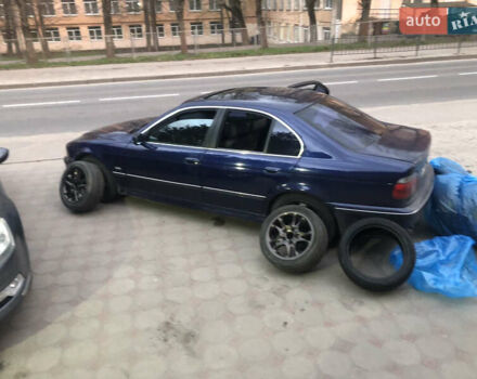 Синий БМВ 5 Серия, объемом двигателя 2.49 л и пробегом 380 тыс. км за 4500 $, фото 4 на Automoto.ua