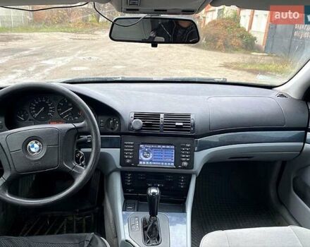 Синий БМВ 5 Серия, объемом двигателя 2 л и пробегом 350 тыс. км за 3000 $, фото 2 на Automoto.ua