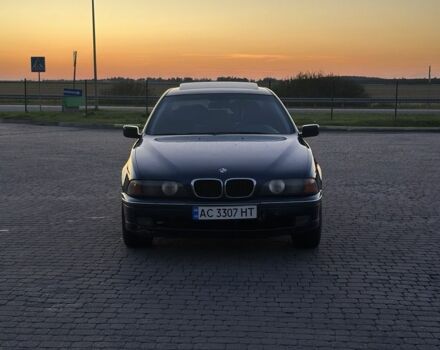 Синий БМВ 5 Серия, объемом двигателя 2.5 л и пробегом 450 тыс. км за 3699 $, фото 1 на Automoto.ua