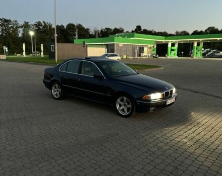 Синий БМВ 5 Серия, объемом двигателя 2.5 л и пробегом 450 тыс. км за 3699 $, фото 6 на Automoto.ua