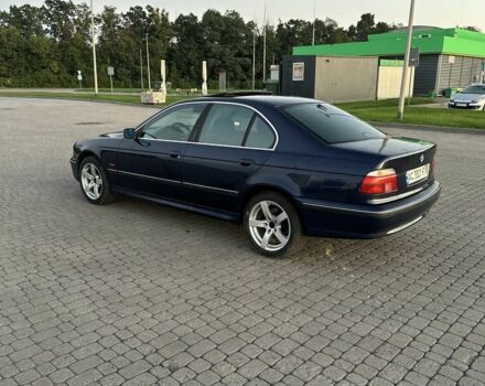 Синий БМВ 5 Серия, объемом двигателя 2.5 л и пробегом 450 тыс. км за 3699 $, фото 3 на Automoto.ua