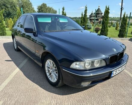 Синій БМВ 5 Серія, об'ємом двигуна 2 л та пробігом 480 тис. км за 3500 $, фото 7 на Automoto.ua