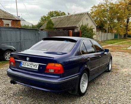 Синий БМВ 5 Серия, объемом двигателя 2.5 л и пробегом 320 тыс. км за 4000 $, фото 5 на Automoto.ua