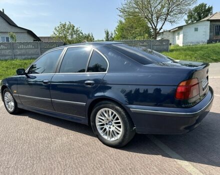 Синій БМВ 5 Серія, об'ємом двигуна 2 л та пробігом 480 тис. км за 3500 $, фото 4 на Automoto.ua