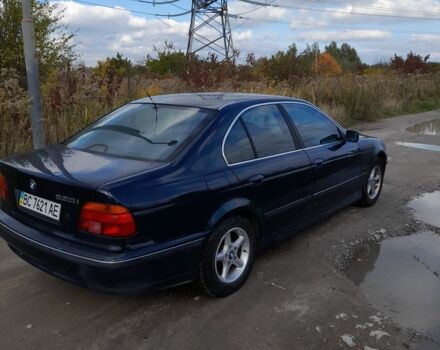 Синий БМВ 5 Серия, объемом двигателя 2 л и пробегом 292 тыс. км за 1699 $, фото 4 на Automoto.ua