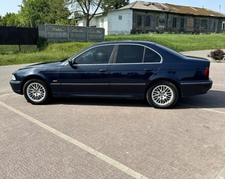 Синій БМВ 5 Серія, об'ємом двигуна 2 л та пробігом 480 тис. км за 3500 $, фото 2 на Automoto.ua