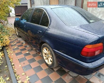 Синий БМВ 5 Серия, объемом двигателя 2 л и пробегом 365 тыс. км за 4300 $, фото 5 на Automoto.ua