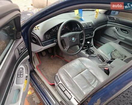 Синий БМВ 5 Серия, объемом двигателя 2 л и пробегом 365 тыс. км за 4300 $, фото 7 на Automoto.ua